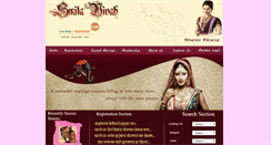 Desktop Screenshot of esmitavivah.com